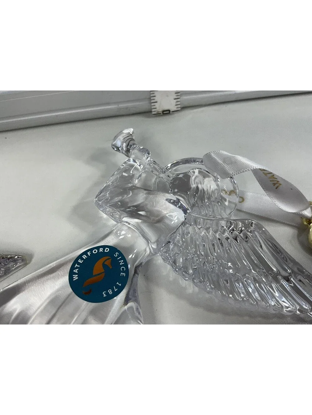 Waterford 2022 Cut Crystal Angel Ornament NIB